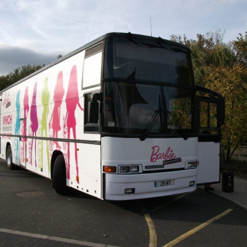 How to wrap a branded Coach or Bus London