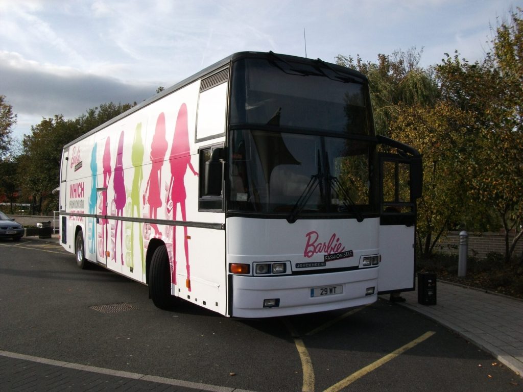 How to wrap a branded Coach or Bus London